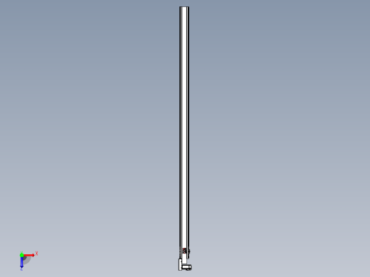 皮带直线轴半封闭可选导轨TPA-HNB-120D-110-L3000-ML-C-P40-N3俯视缩略图