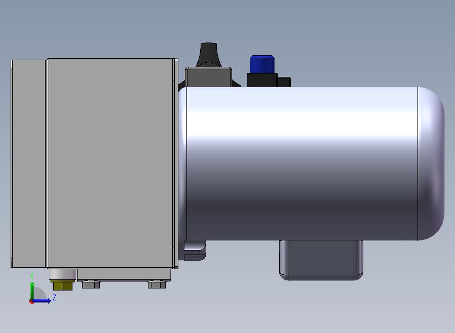 A59-液压站3D左视图