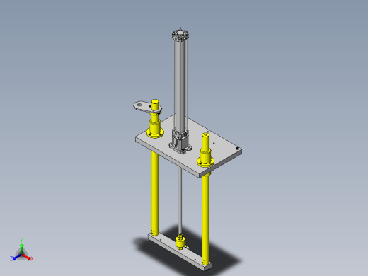 带工件检测的空气枪