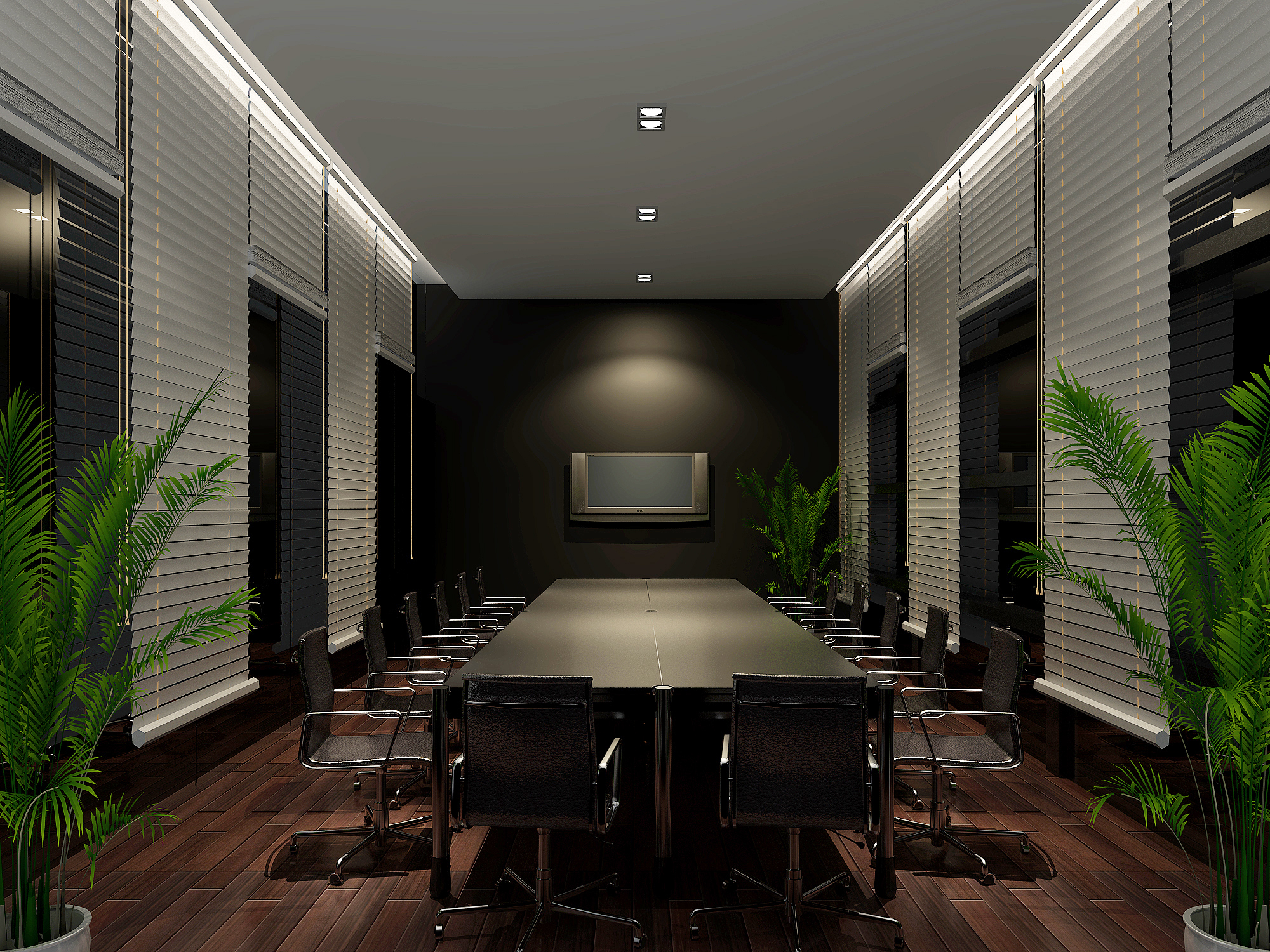 某售楼处装饰施工图及效果图