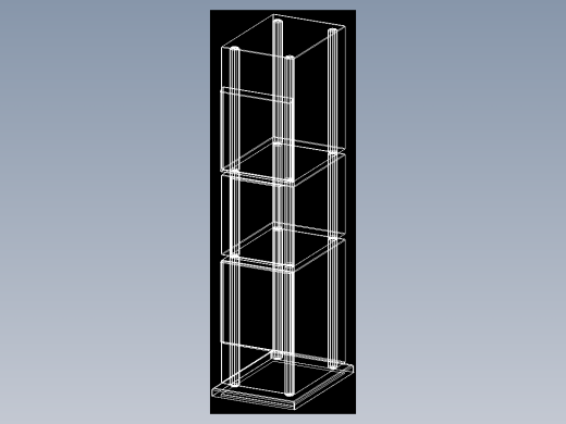 室内家具和灯具等的模型三-J-E22