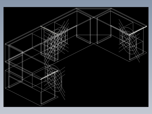 室内家具及植物三维模型十七-Z007