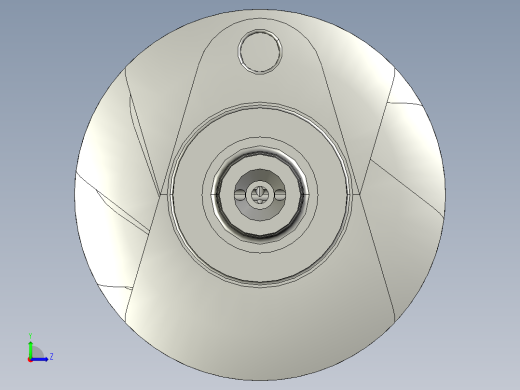 机轴3D模型左视缩略图