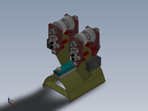 工字钢电缆滑车