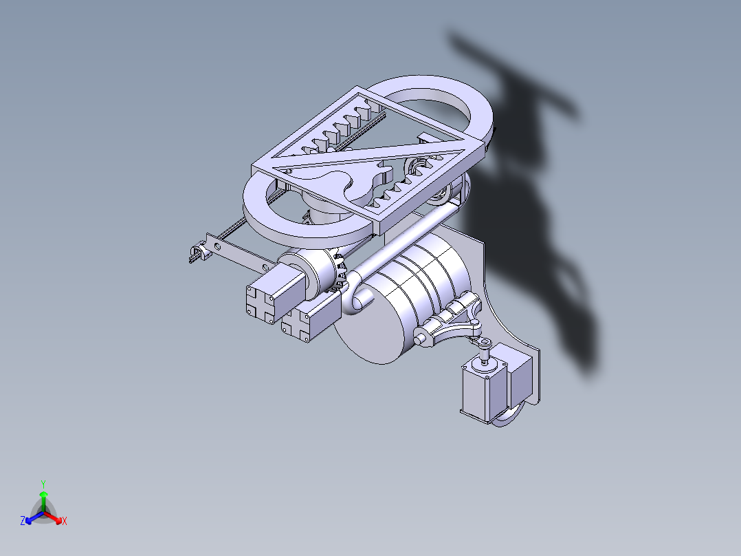 NASA月球取样装置结构3D图纸 CATIA设计 附STP
