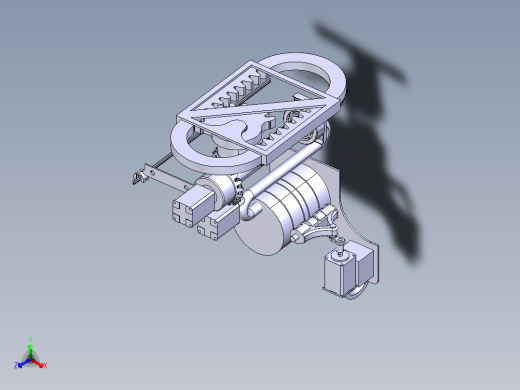 NASA月球取样装置结构3D图纸 CATIA设计 附STP