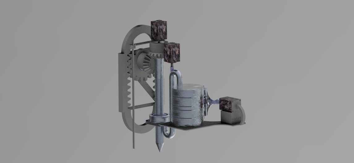 NASA月球取样装置结构3D图纸 CATIA设计 附STP