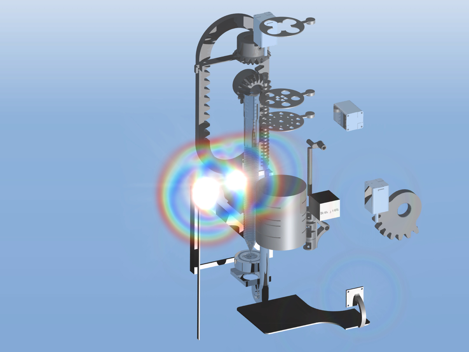 NASA月球取样装置结构3D图纸 CATIA设计 附STP