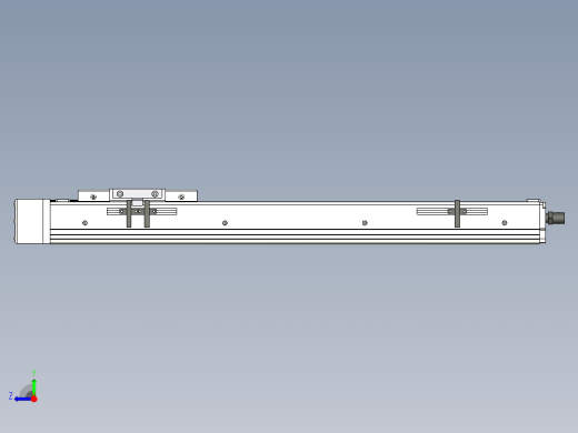 Toyo东佑达直线模组-ECH10-450-BR-200W右视缩略图