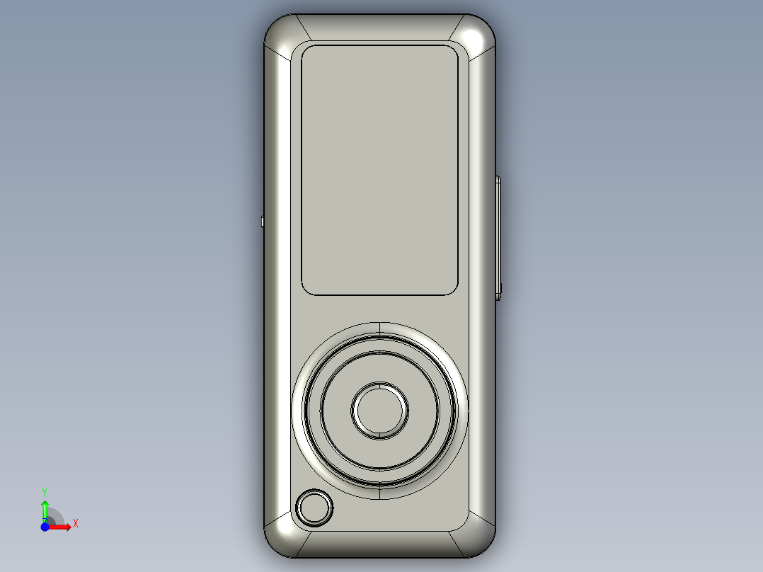 MP3风光不再前视图