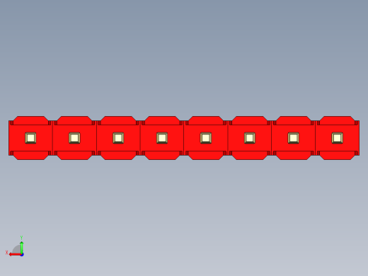彩色公头100mil（2.54mm）系列-DS1021_red_1x08p_100mil_Type5_rev1.0后视缩略图