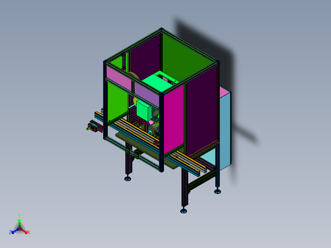 贴标检测扫码一体化贴标机