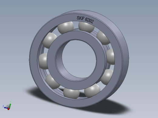 滚珠轴承-SKF BALL BEARING 6202 15x35x11