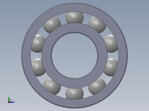 滚珠轴承-SKF BALL BEARING 6202 15x35x11左视缩略图