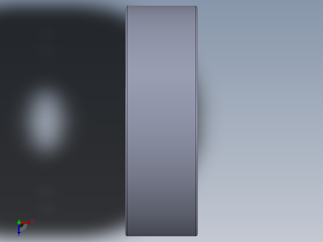 滚珠轴承-SKF BALL BEARING 6202 15x35x11俯视图