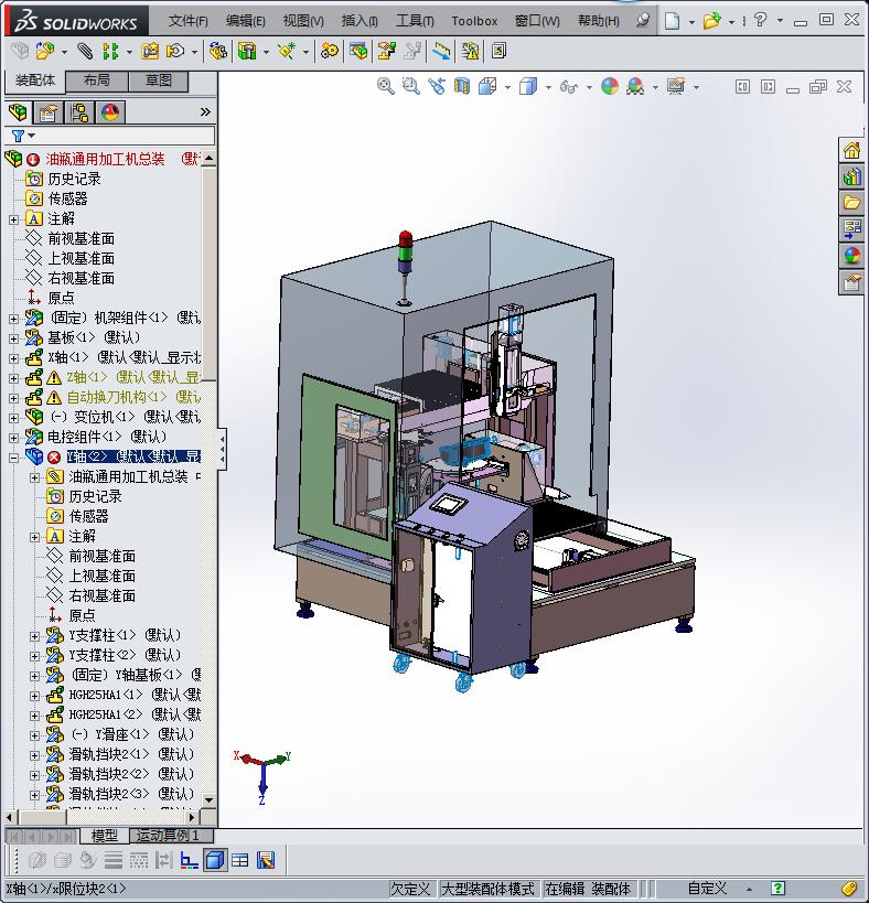 六轴CNC加工中心