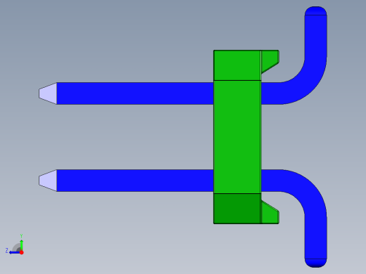 引脚接头双直SMD，间距2毫米，高度6.6毫米。它是一种用于带有电子设备的印刷电路板上的元件右视缩略图