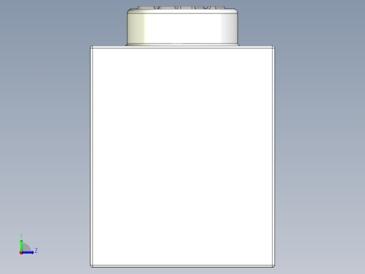 乐高套装 4421基本积木-362201 White Brick 1 x 3.STEP左视缩略图