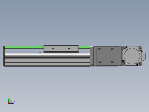 MTB同步带半封闭MTB10-R-60左视缩略图
