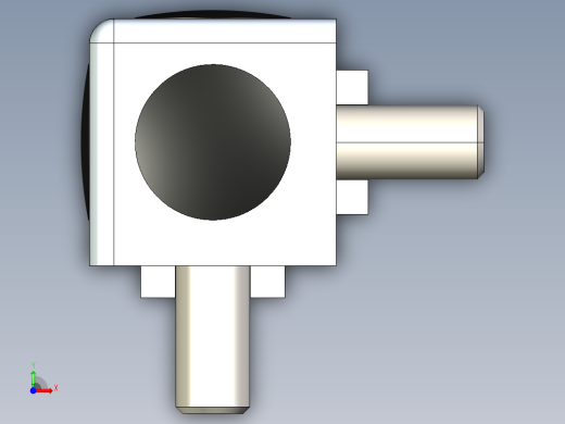 型材-BR 3D 20X20 CUBIC CONNECTOR 3842549680前视缩略图