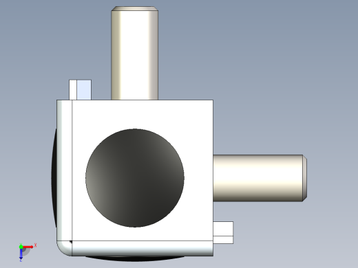 型材-BR 3D 20X20 CUBIC CONNECTOR 3842549680俯视缩略图