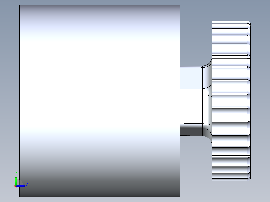 锁紧装置左视图
