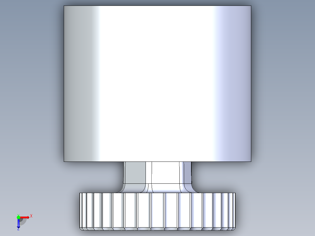 锁紧装置俯视图