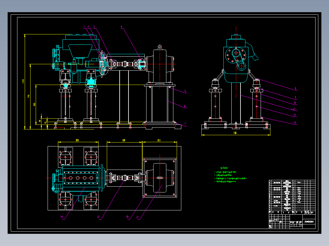 DA468汽油发动机试验台架设计【含10张CAD高清图纸 说明书】
