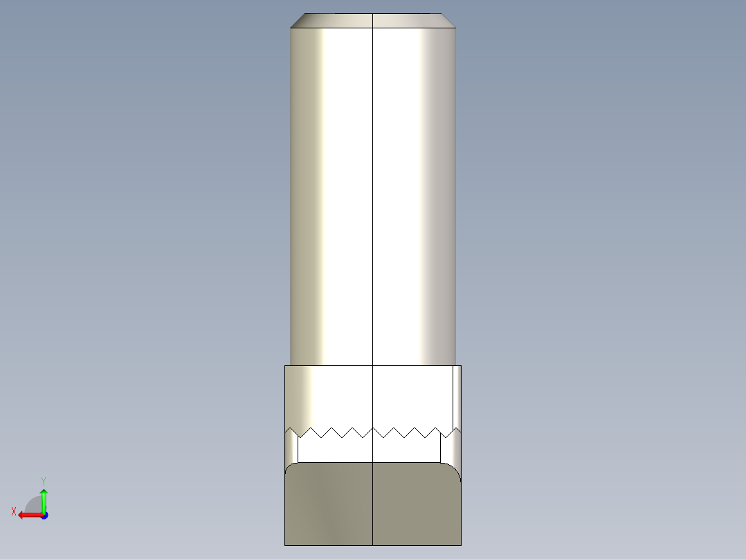 型材-BR M8X20 TBOLT KJN528715后视图