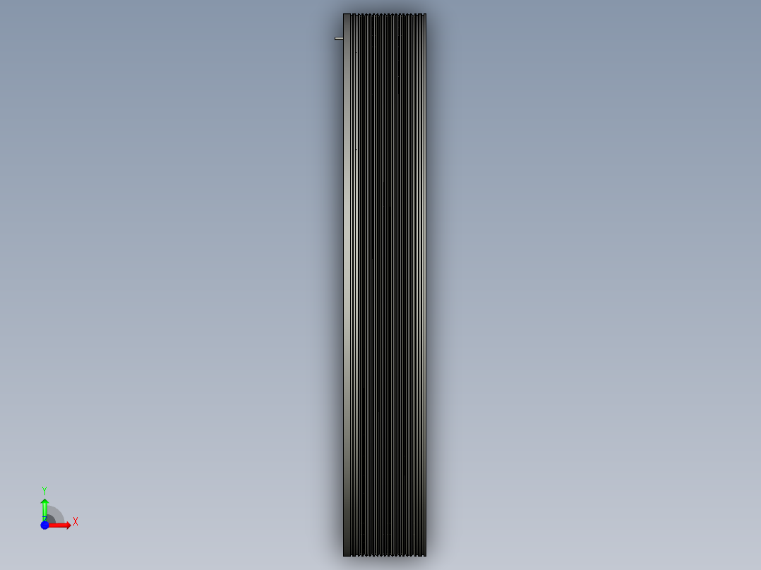 具有超高扭矩密度的TKH直接驱动扭矩马达前视图