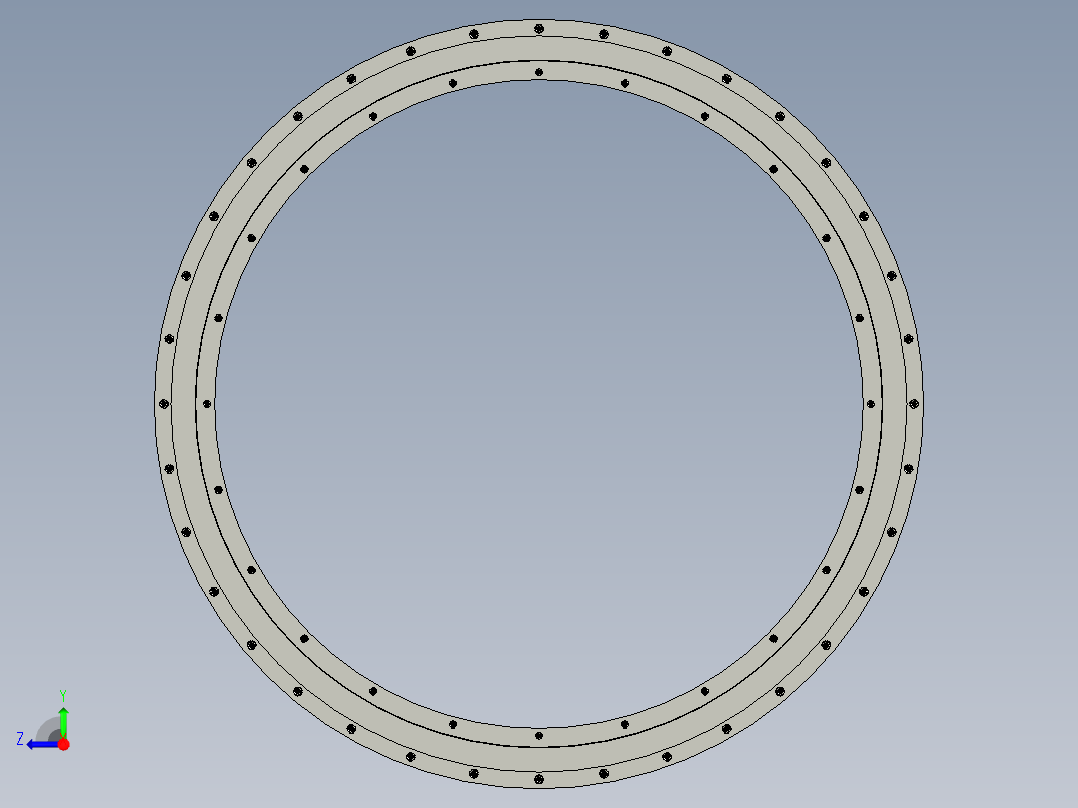具有超高扭矩密度的TKH直接驱动扭矩马达右视图