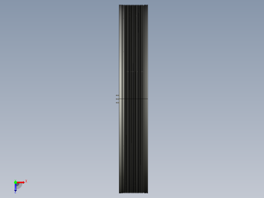 具有超高扭矩密度的TKH直接驱动扭矩马达俯视图
