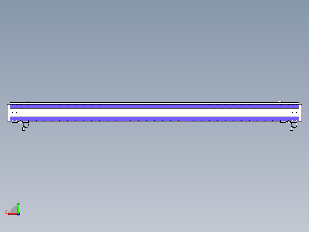 威洛博VL系列直线电机模组-2VL22H3-S3150后视图