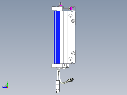 威洛博VL系列直线电机模组-2VL22H3-S3150右视缩略图
