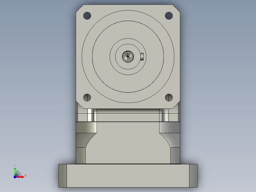 斜齿ZPGH090-L1 24-110-145-M8.STEP前视缩略图
