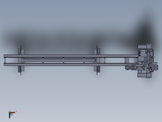 自动切割板机俯视缩略图