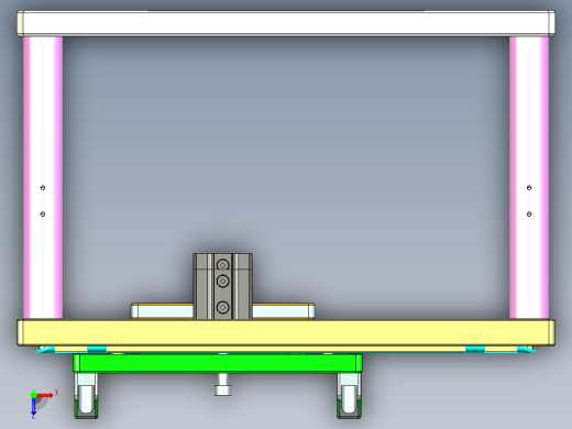 d15_top_case_al_cnc1笔记本CNC工装夹具三维模型俯视缩略图