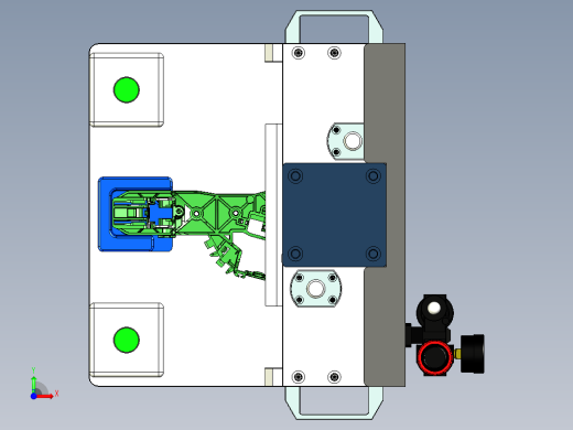 汽车门锁压合机step前视缩略图