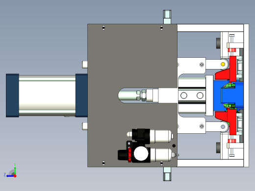 汽车门锁压合机step右视缩略图