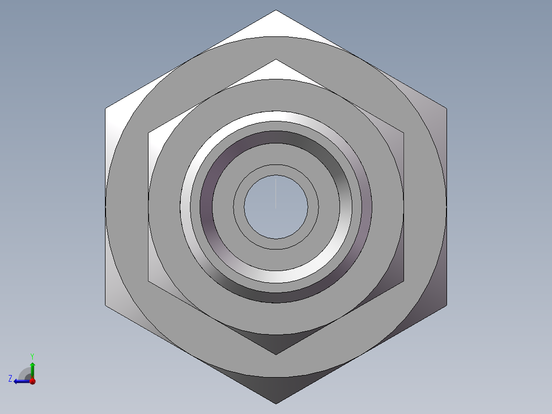 直通变径接头、2C-18-26右视图