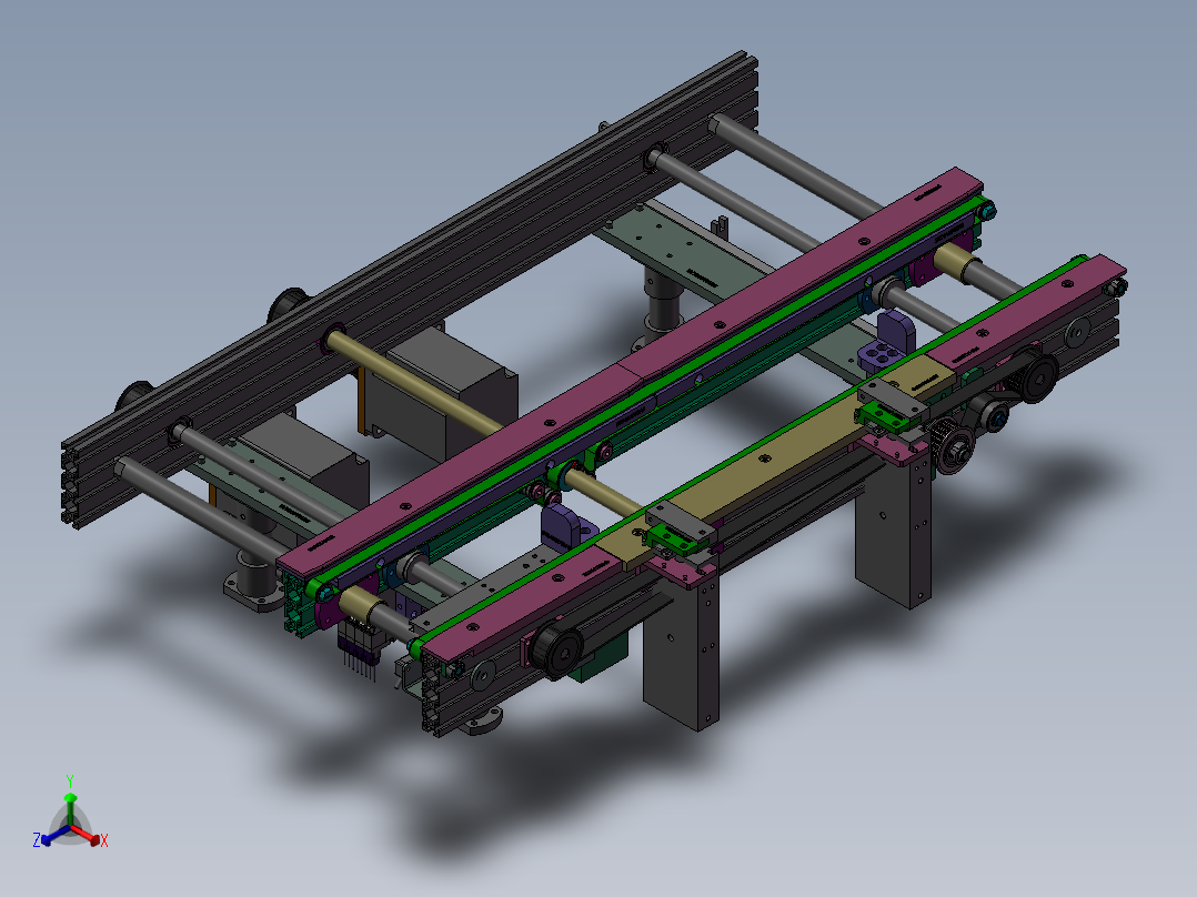 0.8米宽度可调输送机构