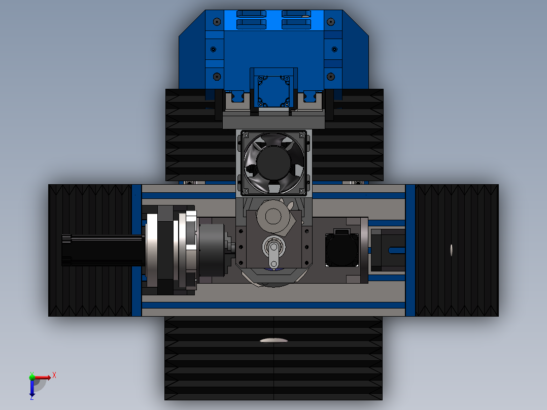 铣床、数控铣床俯视图