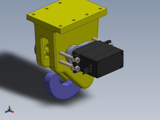 A0002777-无人机载荷释放机构 – 伺服驱动钩系统