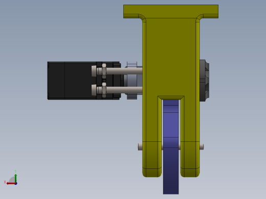 A0002777-无人机载荷释放机构 – 伺服驱动钩系统后视缩略图