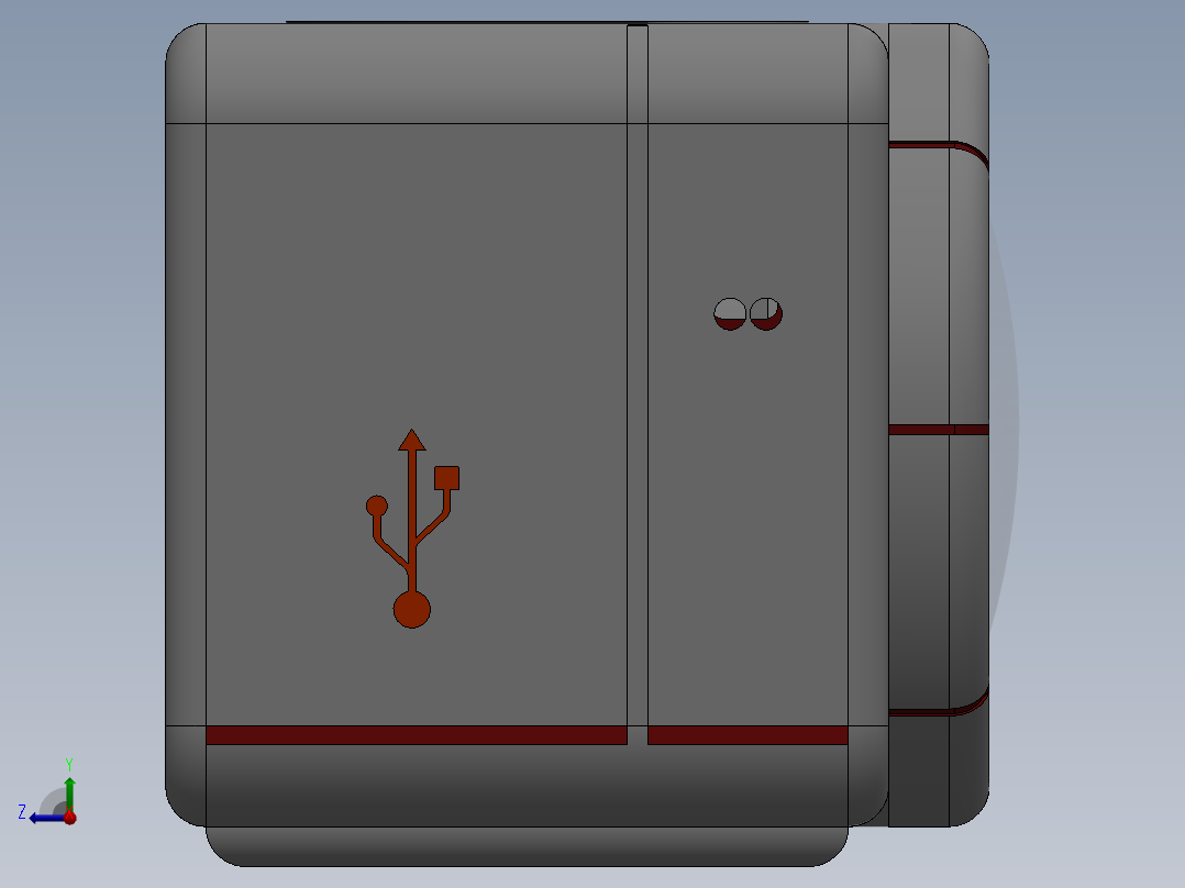 相机、摄像头(60)右视图