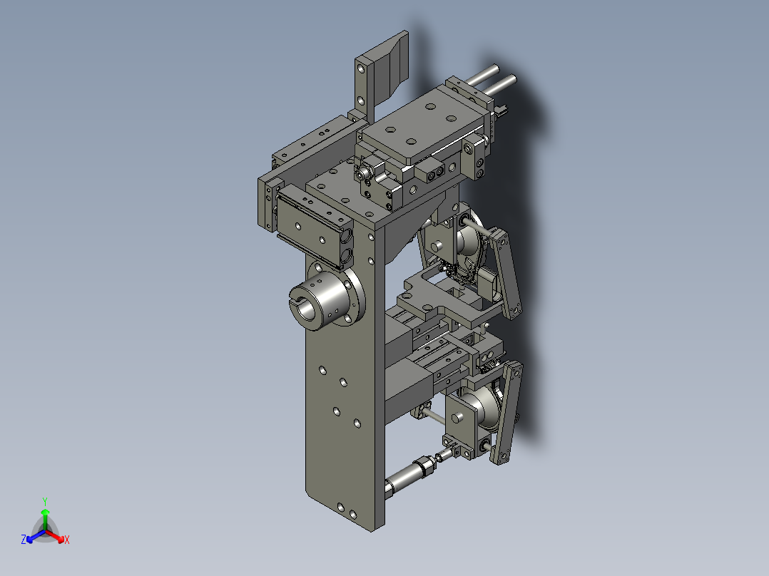 1米机器人抓取机构总成