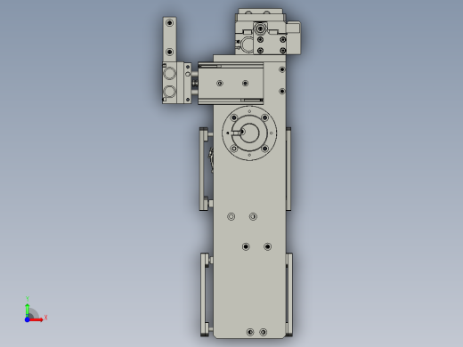 1米机器人抓取机构总成前视缩略图