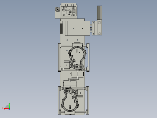 1米机器人抓取机构总成后视缩略图