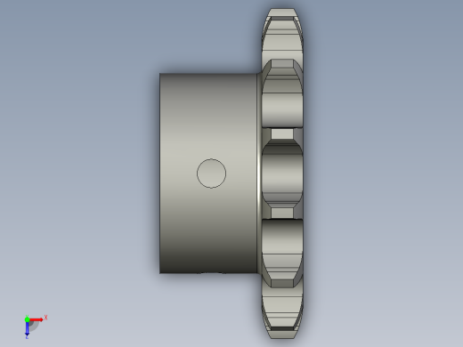 08B链轮13Z俯视缩略图