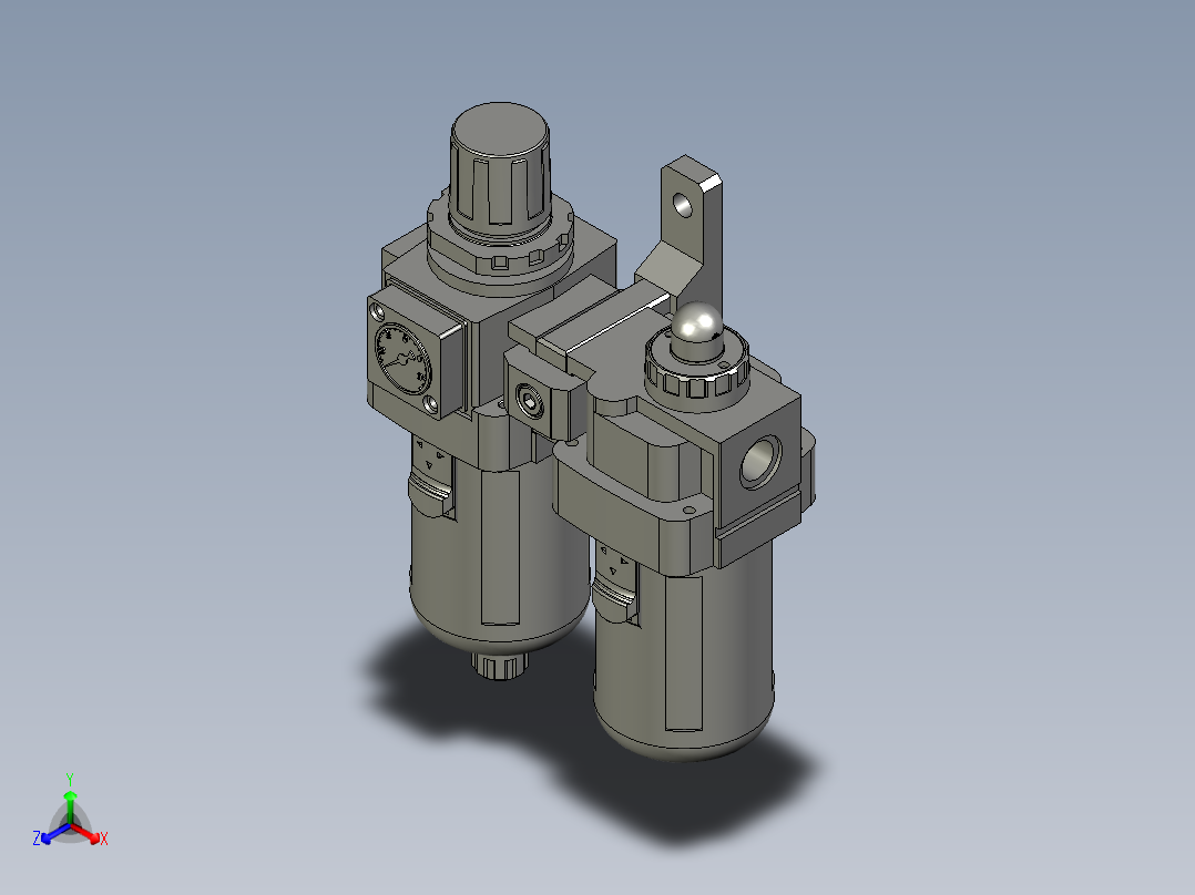 -0928NFC-300-02-H正等轴测图